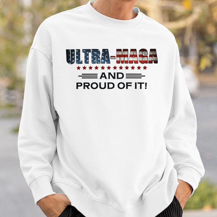 Ultra Maga And Proud Of It Antibiden Sweatshirt Gifts for Him