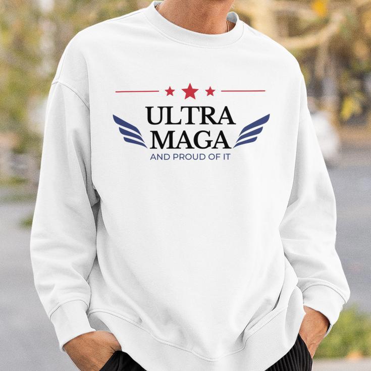 Ultra Maga And Proud Of It V16 Sweatshirt Gifts for Him