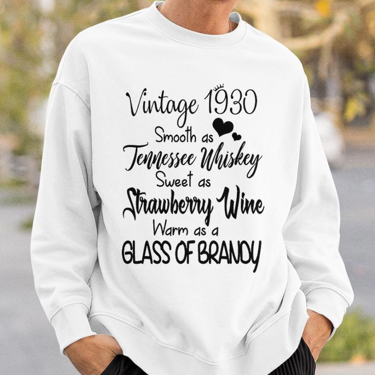 Vintage 1930 Woman Birthday Sweatshirt Gifts for Him