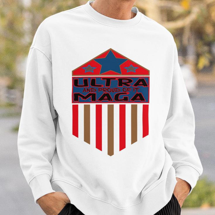 Vintageultra Maga And Proud Of It Sweatshirt Gifts for Him