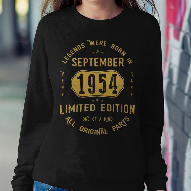 1954 September Birthday Gift 1954 September Limited Edition Sweatshirt Gifts for Her