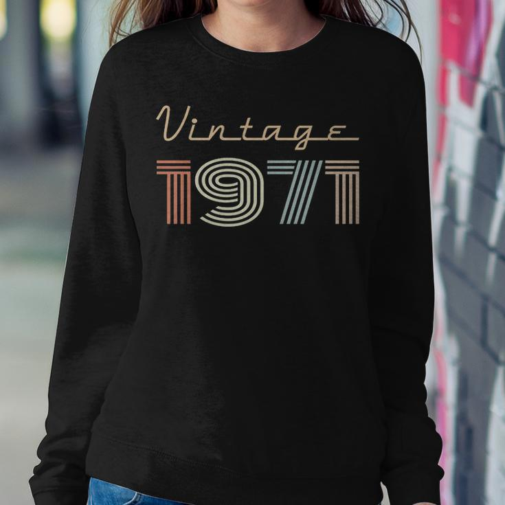 1971 Birthday Gift Vintage 1971 Sweatshirt Gifts for Her