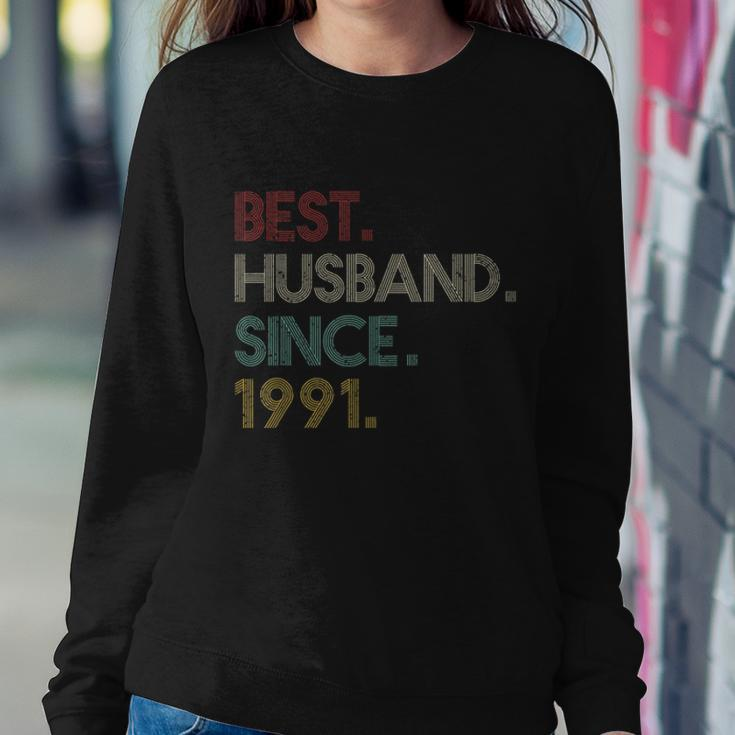30Th Wedding Anniversary Gift Ideas Best Husband Since 1991 Sweatshirt Gifts for Her
