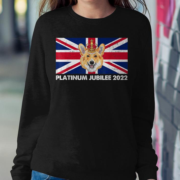 70Th Anniversary Platinum Jubilee Cute Corgi Sweatshirt Gifts for Her