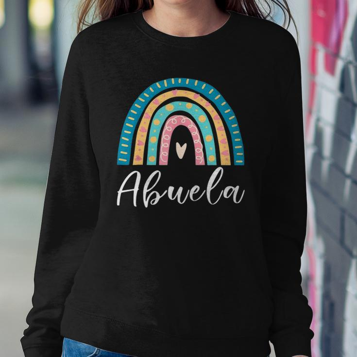 Abuela Rainbow Gifts For Women Family Matching Birthday Sweatshirt Gifts for Her