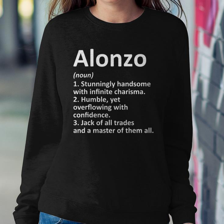 Alonzo Definition Personalized Name Funny Birthday Gift Idea Sweatshirt Gifts for Her