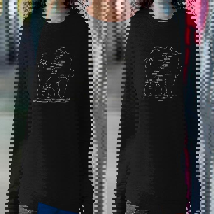 Appalachian Trail Bear Symbol Of Appalachian National Park Sweatshirt Gifts for Her
