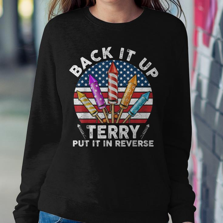 Back Up Terry Put It In Reverse 4Th Of July Vintage Sweatshirt Gifts for Her