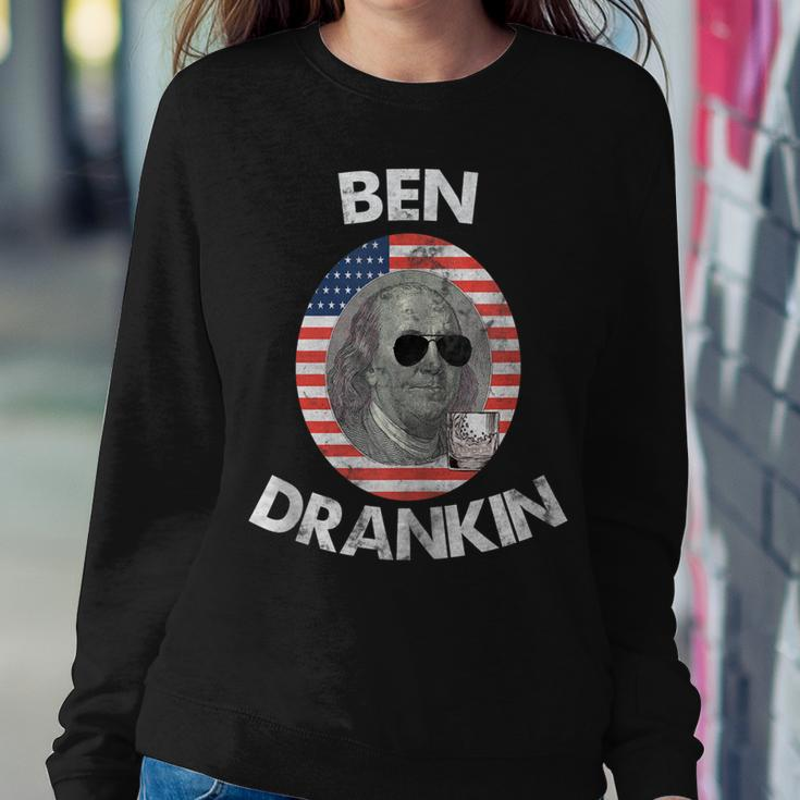 Ben Drankin 4Th Of July Gift Beer Party Sweatshirt Gifts for Her