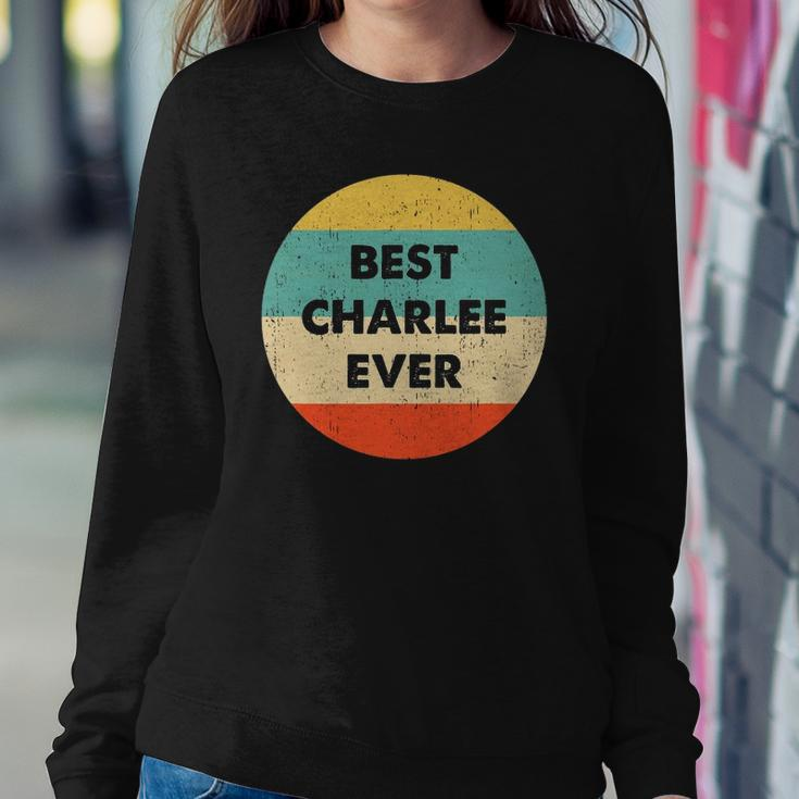 Best Charlee Ever Name Personalized Custom Sweatshirt Gifts for Her