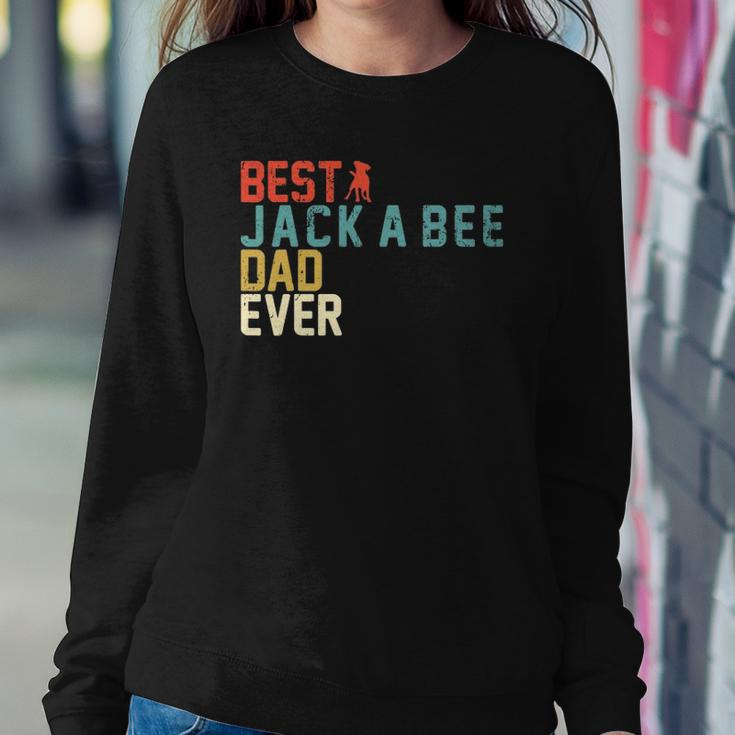 Best Jack-A-Bee Dad Ever Retro Vintage Sweatshirt Gifts for Her