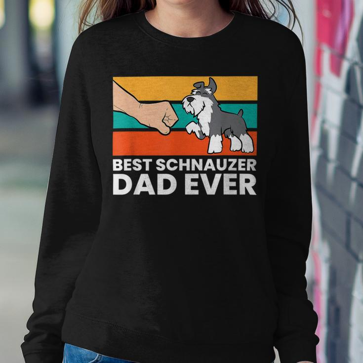 Best Schnauzer Dad Ever Mini Schnauzer Dad Sweatshirt Gifts for Her