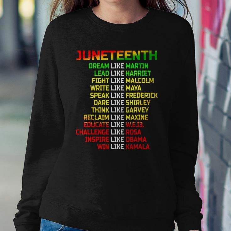 Black Women Freeish Since 1865 Party Decorations Juneteenth Sweatshirt Gifts for Her