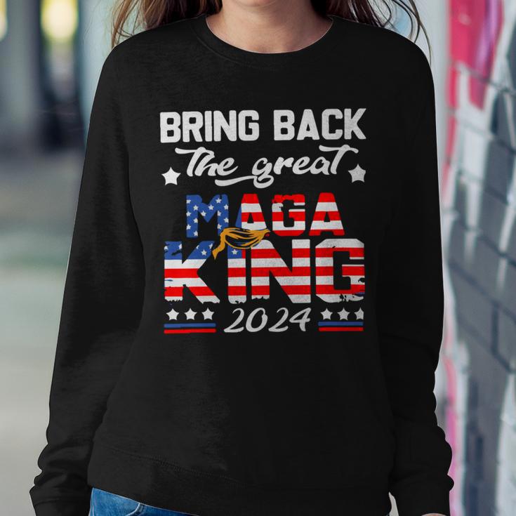 Bring Back The Great Maga King 2024 4Th Of July Trump 2024T President Trump Tee Republican Anti Biden Sweatshirt Gifts for Her