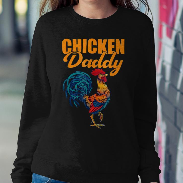 Chicken Chicken Chicken Daddy Chicken Dad Farmer Poultry Farmer Sweatshirt Gifts for Her