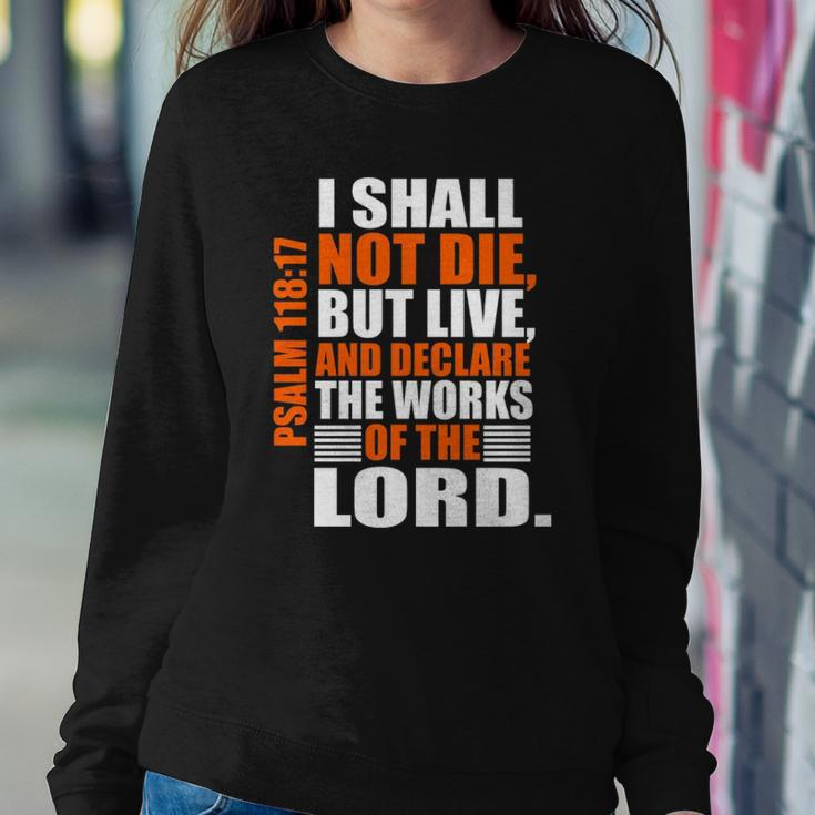 Christerest Psalm 11817 Christian Bible Verse Affirmation Sweatshirt Gifts for Her