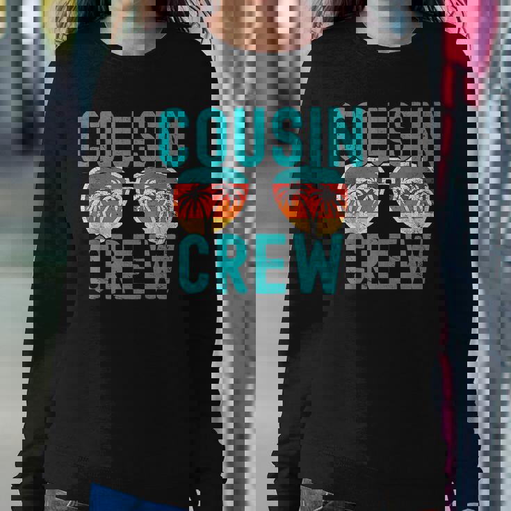 Cousin Crew Family Vacation Summer Vacation Beach Sunglasses V3 Sweatshirt Gifts for Her