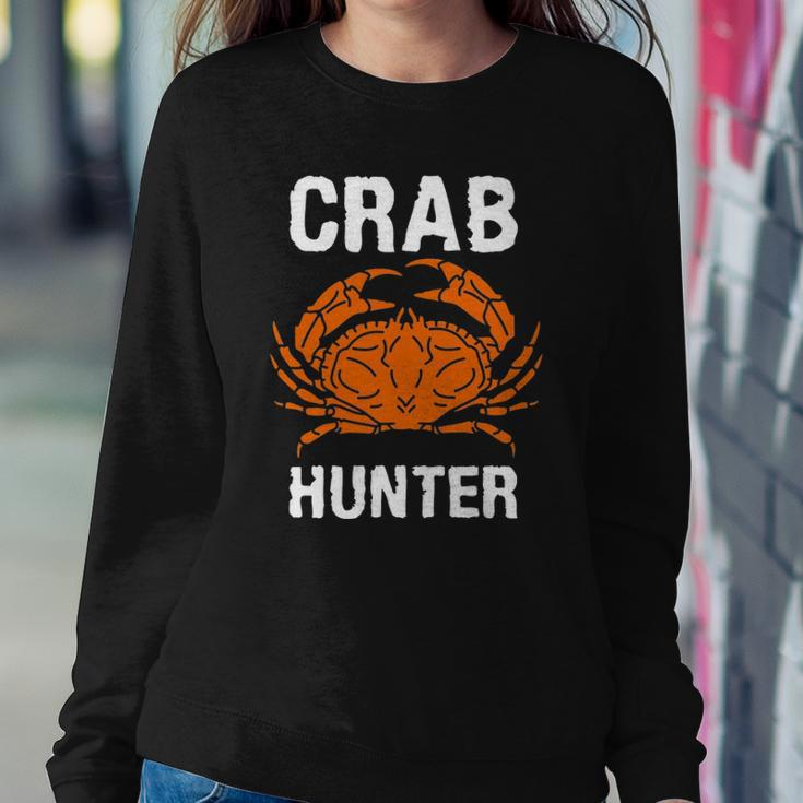 Crab Hunter Crab Lover Vintage Crab Sweatshirt Gifts for Her