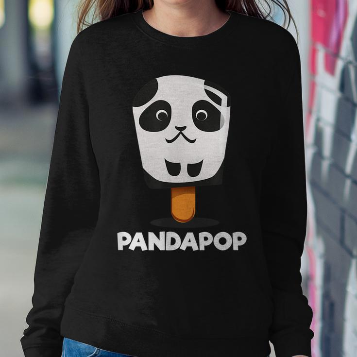 Cute Cartoon Panda Baby Bear Popsicle Panda Birthday Gift Sweatshirt Gifts for Her