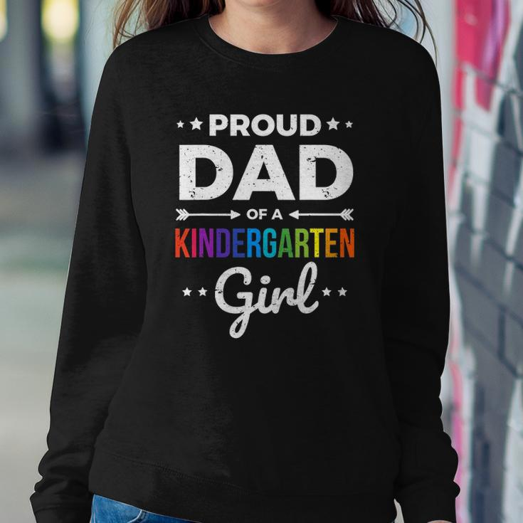 Dad Of A Kindergarten Girl Gift Sweatshirt Gifts for Her