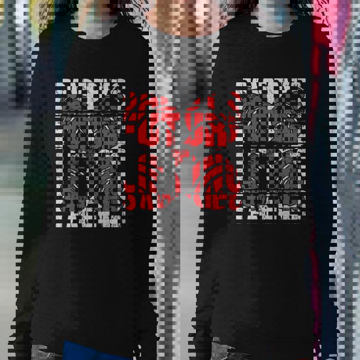 Daddys Future Lifting Partner Fitness Workout Gift Sweatshirt Gifts for Her