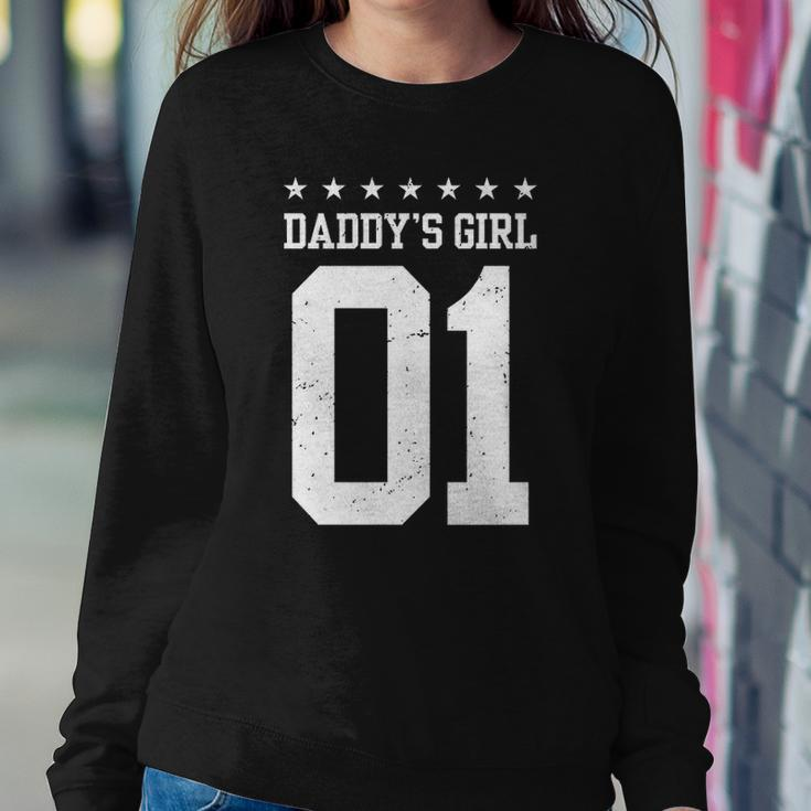 Daddys Girl 01 Family Matching Women Daughter Fathers Day Sweatshirt Gifts for Her