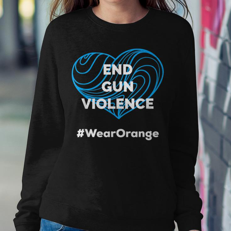 Enough End Gun Violence Wear Orange Sweatshirt Gifts for Her