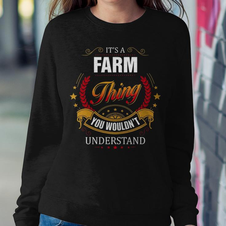 Farm Shirt Family Crest FarmShirt Farm Clothing Farm Tshirt Farm Tshirt Gifts For The Farm Sweatshirt Gifts for Her