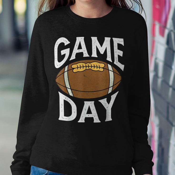 Football Player Vintage Game Day Sweatshirt Gifts for Her