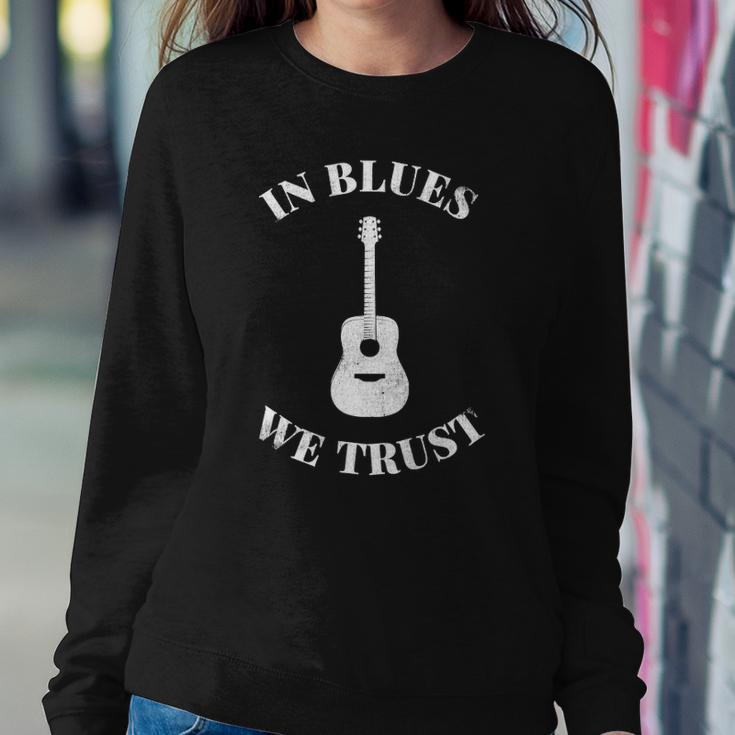 Funny In Blues We Trust Men Women Sweatshirt Gifts for Her