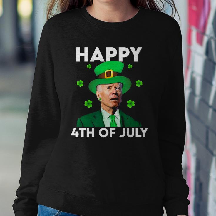 Funny Joe Biden Happy 4Th Of July St Patricks Day Sweatshirt Gifts for Her