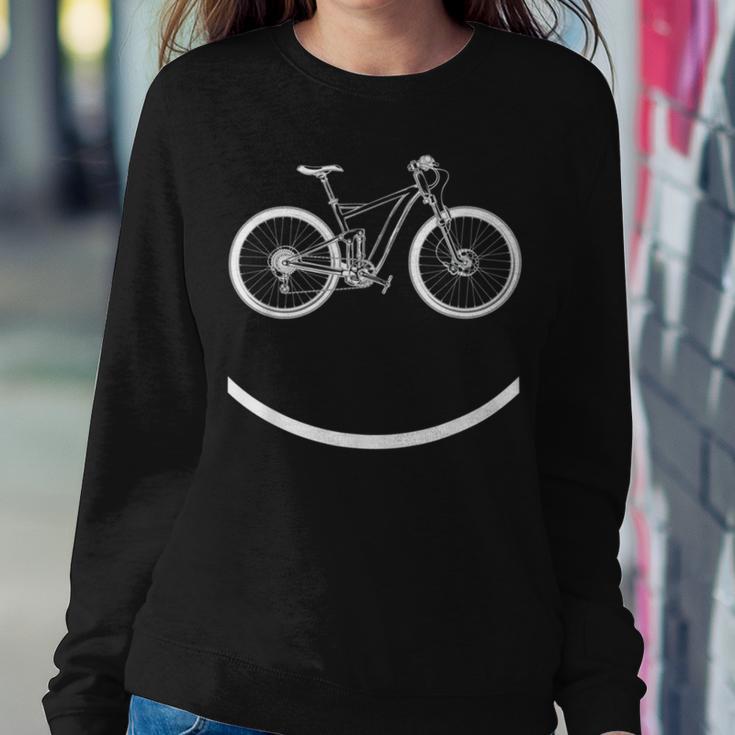 Funny Mountain Bike Evolution Biker Best V4 Sweatshirt Gifts for Her