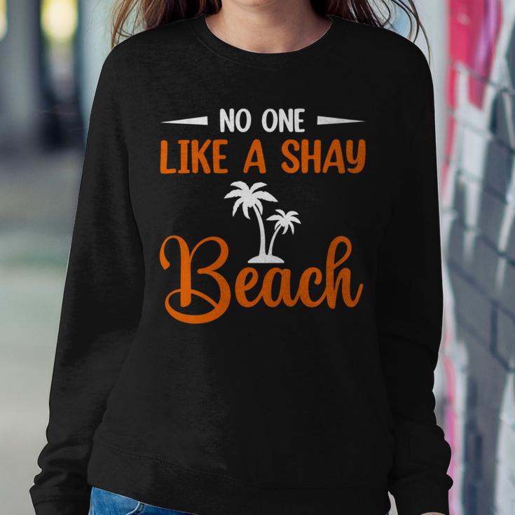 Funny No One Like A Shay Beach Palm Tree Summer Vacation Sweatshirt Gifts for Her