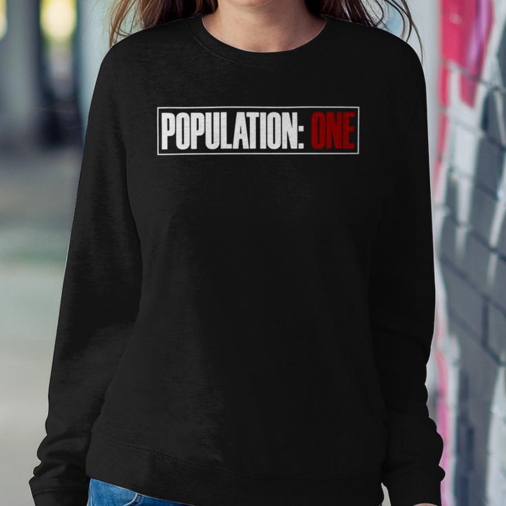 Funny Population One Vr Gamer Sweatshirt Gifts for Her