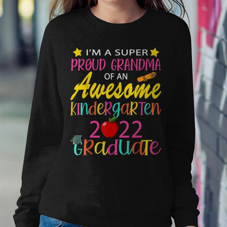 Funny Proud Grandma Of A Class Of 2022 Kindergarten Graduate Sweatshirt Gifts for Her