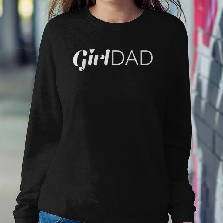 Girl Dad Outnumbered Tee Fathers Day Gift From Wife Daughter Sweatshirt Gifts for Her