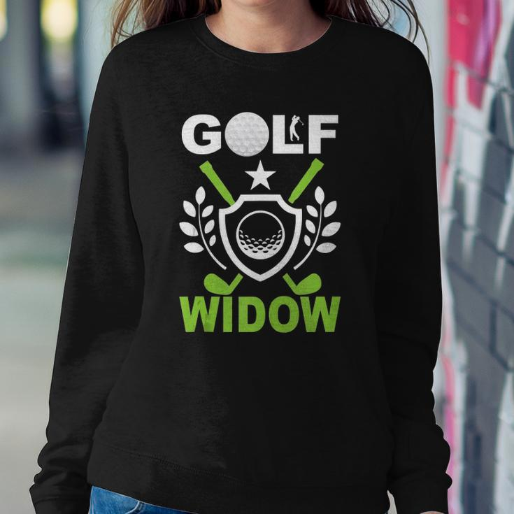 Golf Widow Wife Golfing Ladies Golfer Sweatshirt Gifts for Her