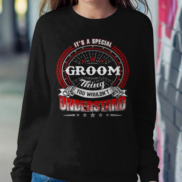 Groom Shirt Family Crest GroomShirt Groom Clothing Groom Tshirt Groom Tshirt Gifts For The Groom Sweatshirt Gifts for Her