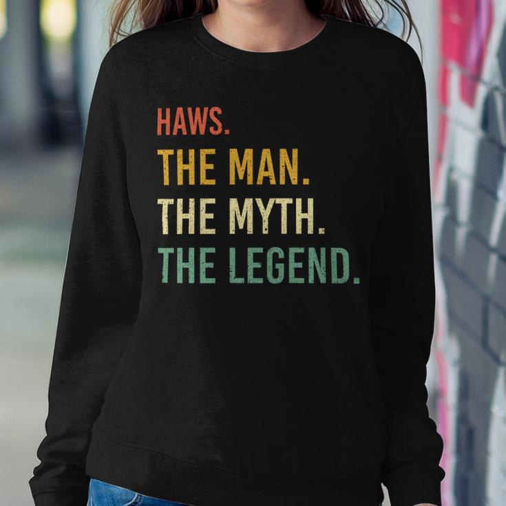 Haws Name Shirt Haws Family Name V4 Sweatshirt Gifts for Her