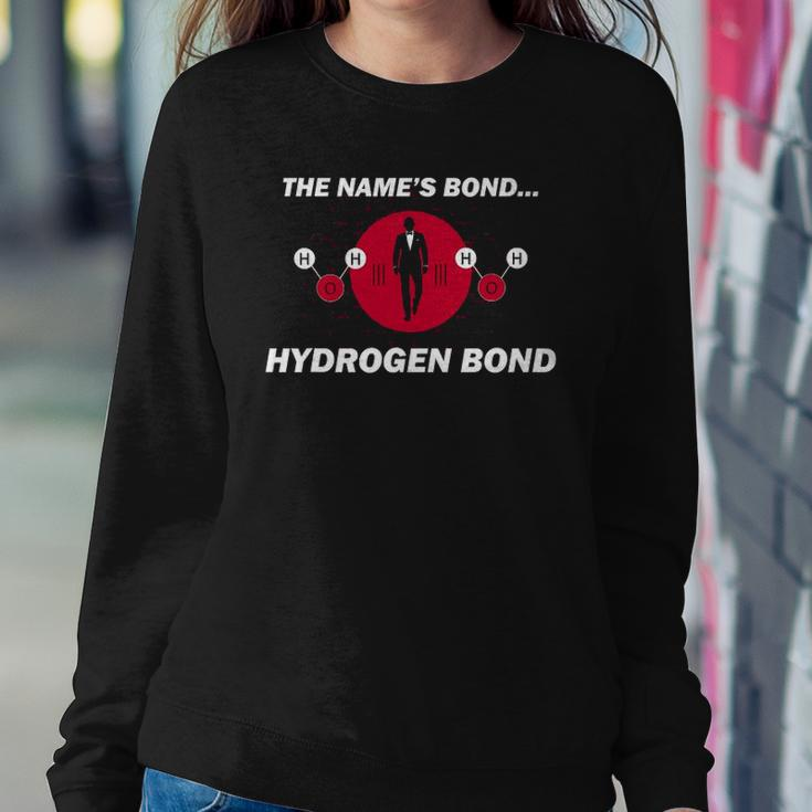 Hydrogen Bond Funny Science Teacher Tee Sweatshirt Gifts for Her