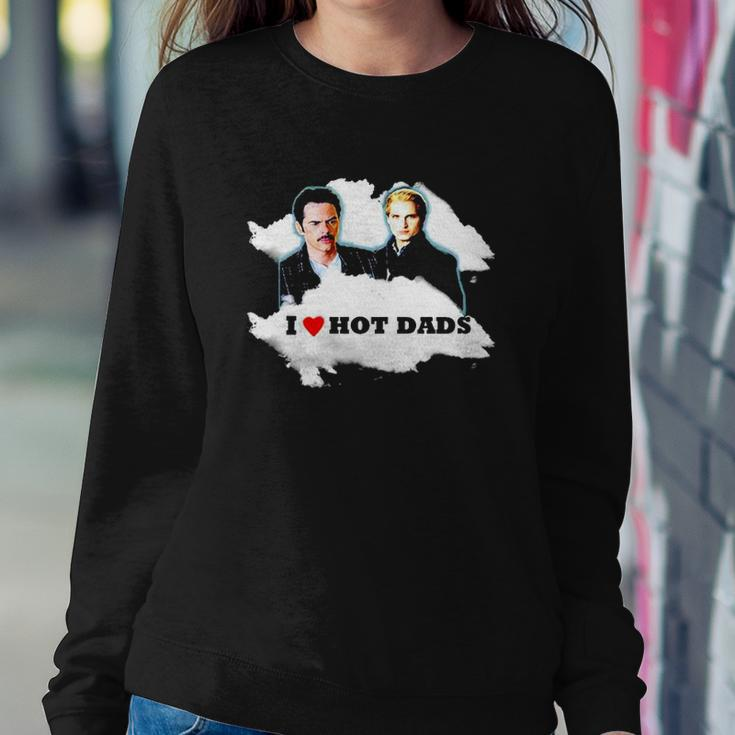 I Love Hot Dads Charlie Swan Carlisle Cullen Sweatshirt Gifts for Her