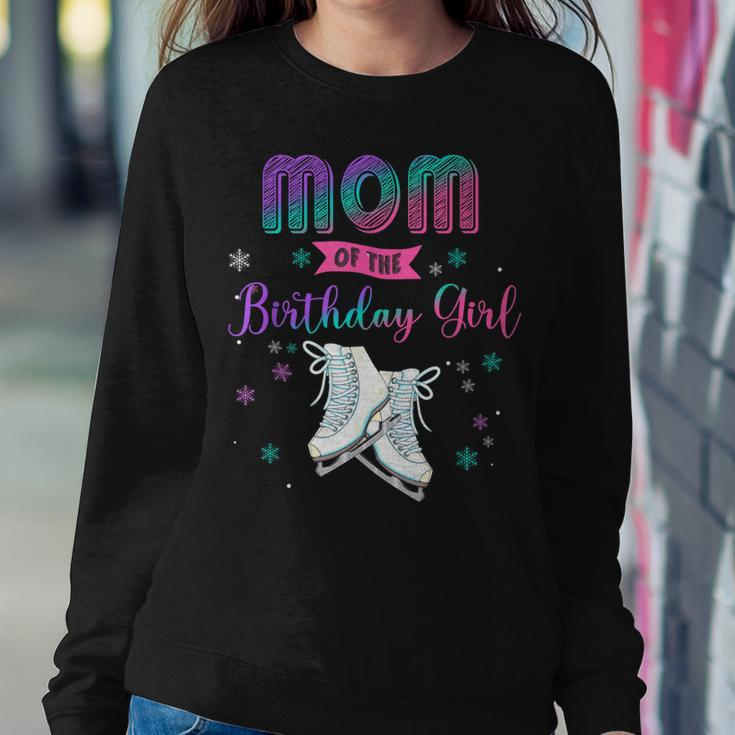 Ice Skating Mom Of The Birthday Girl Family Matching Sweatshirt Gifts for Her