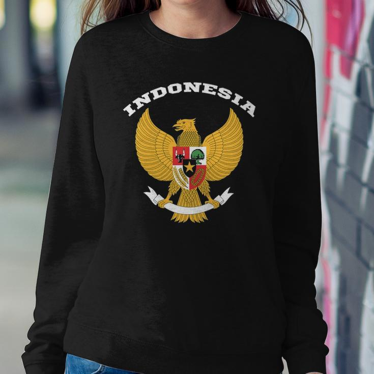 Indonesia Coat Of Arms Tee Flag Souvenir Jakarta Sweatshirt Gifts for Her
