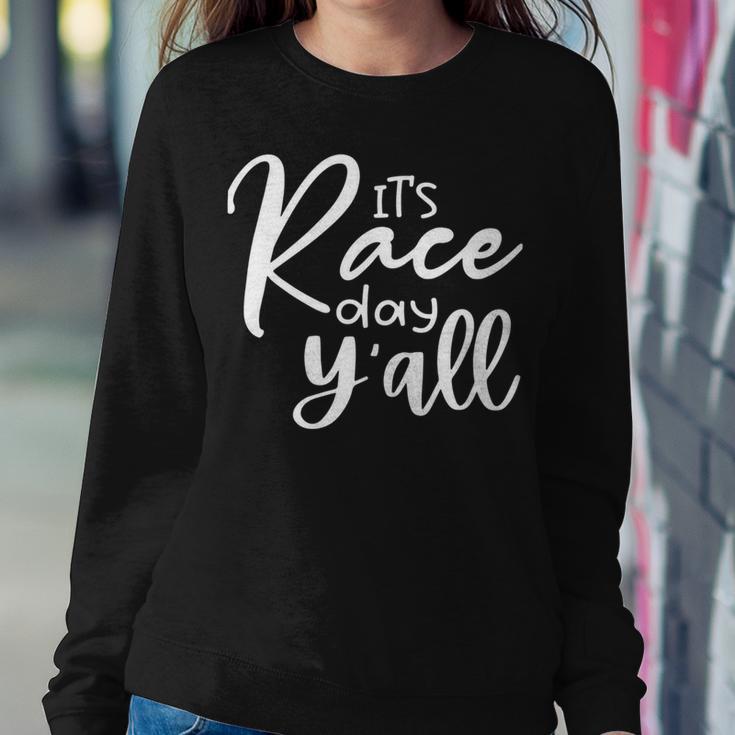 Its Race Day Yall Car Racing Funny Race Day Sweatshirt Gifts for Her