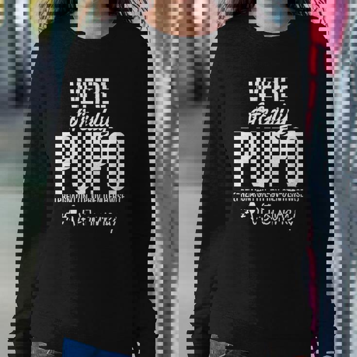 Ivf Warrior Dad Mom Pupo Transfer Day Infertility Sweatshirt Gifts for Her