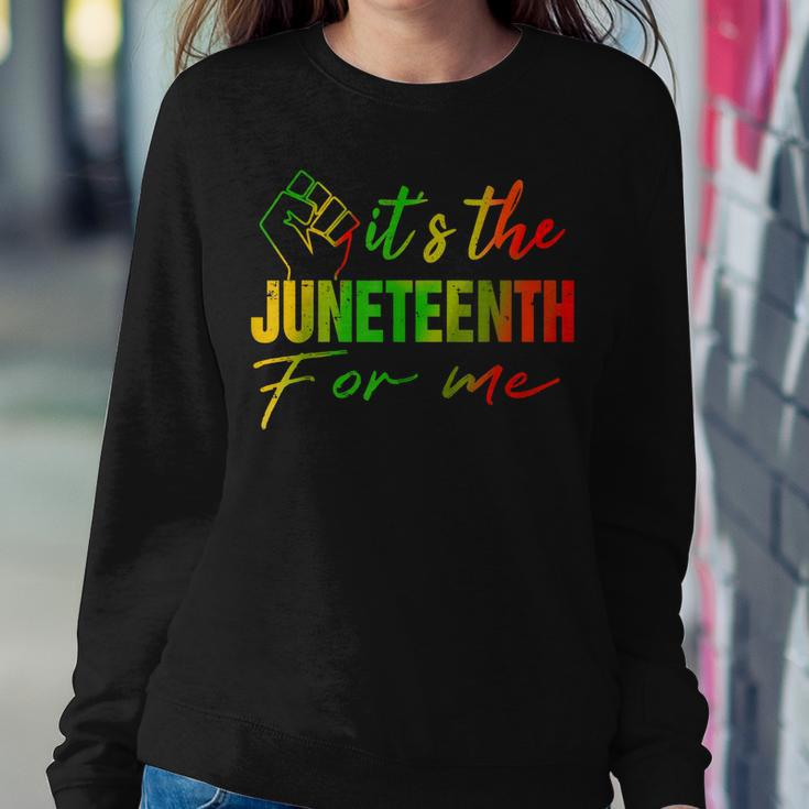 Junenth Its The Junenth For Me Junenth 1865 Sweatshirt Gifts for Her