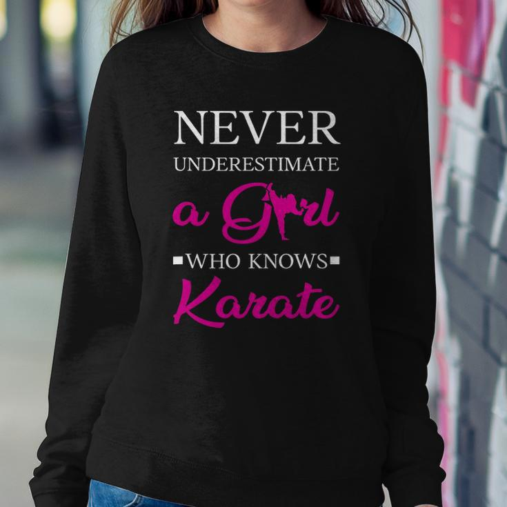 Karate Lover Martial Arts Women Gift Karate Sweatshirt Gifts for Her