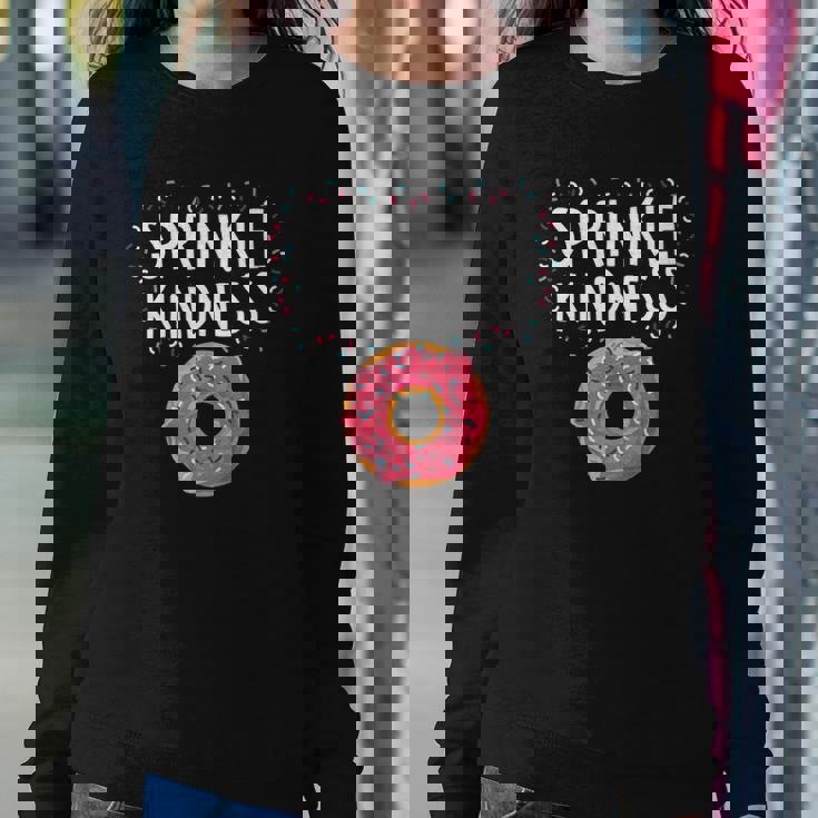Kindness Anti Bullying Awareness - Donut Sprinkle Kindness Sweatshirt Gifts for Her