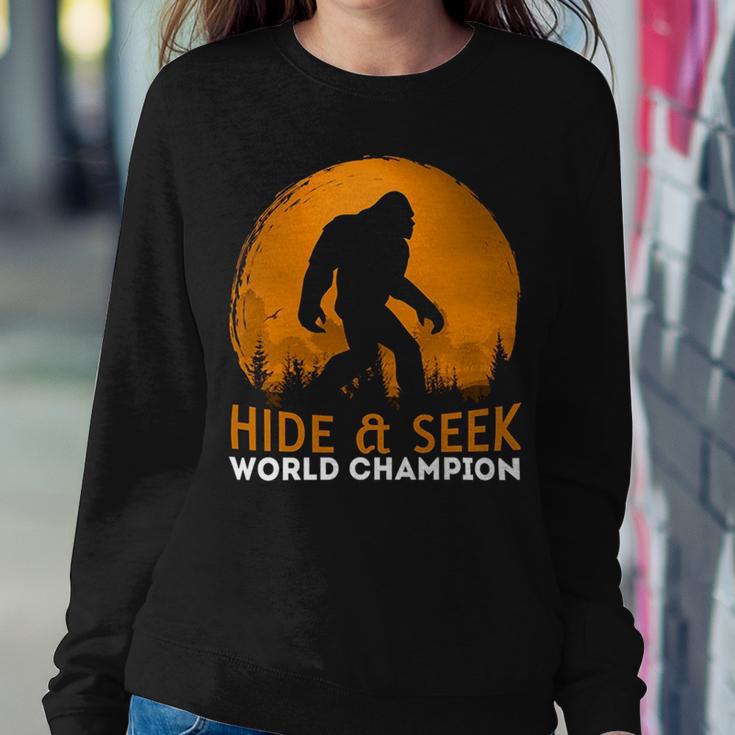 Market Trendz Bigfoot Hide And Seek Champion 405 Trending Shirt Sweatshirt Gifts for Her