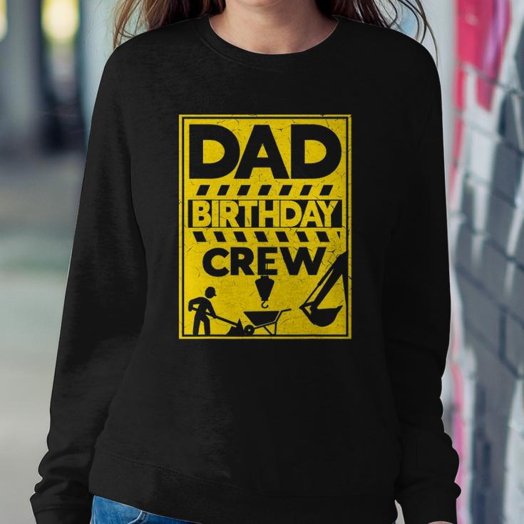Mens Dad Birthday Crew Construction Birthday Sweatshirt Gifts for Her